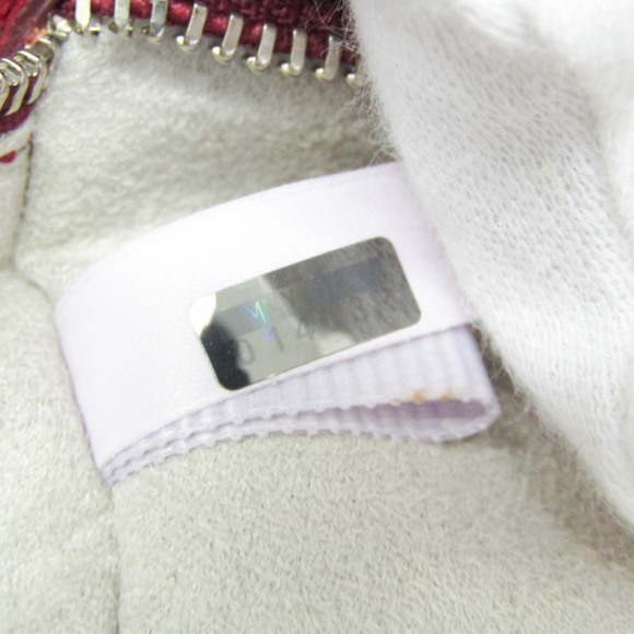 Jimmy Choo Sasha Women's Leather Studded Handbag,Tote Bag Dark Red - Picture 14 of 15